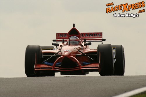 Jeroen Bleekemolen in actie op Silverstone